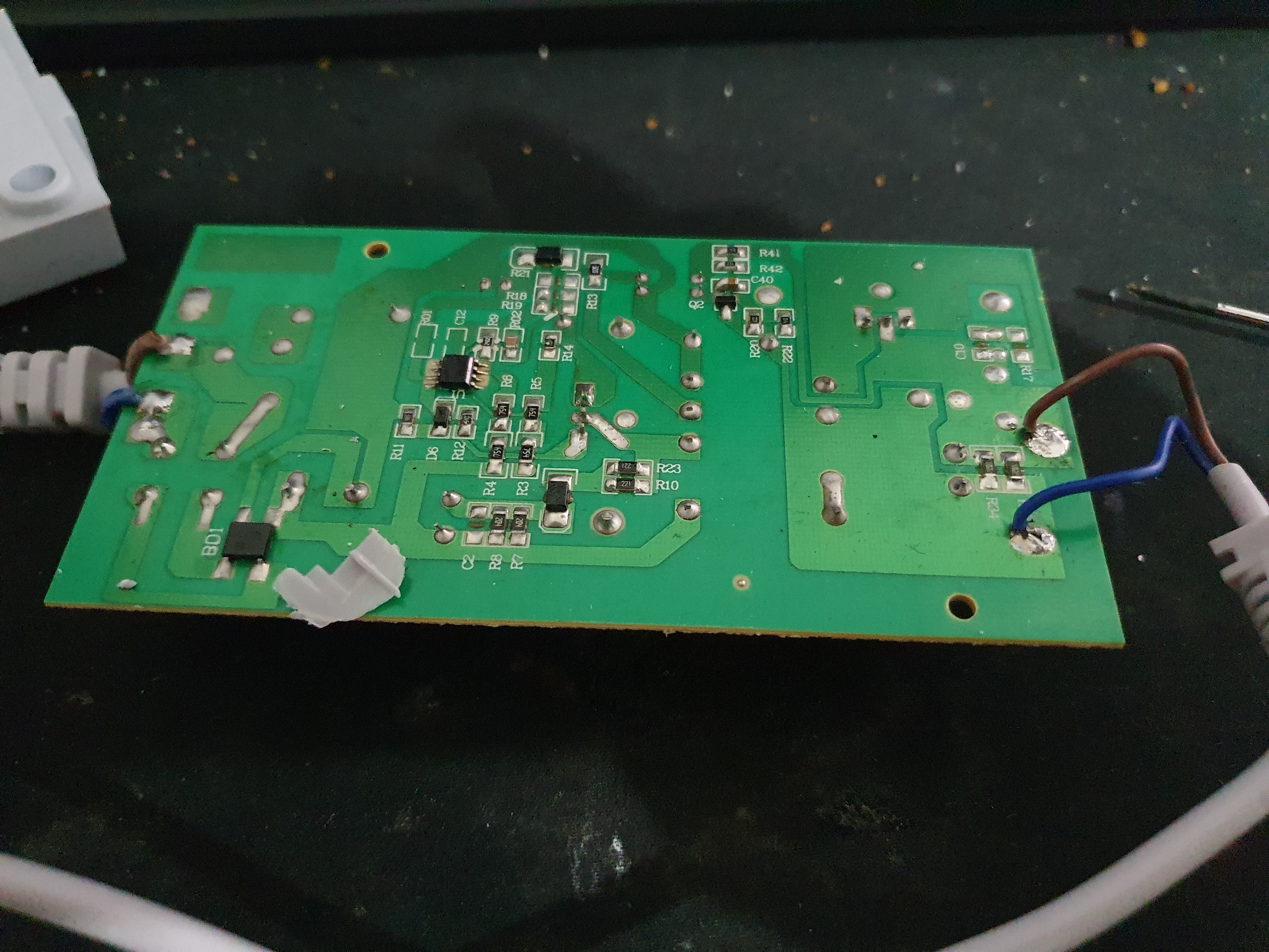 View of the cheap PCB